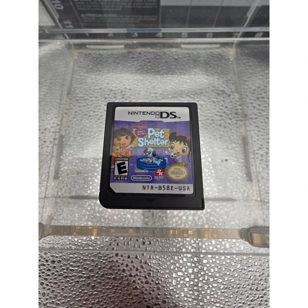 Vintage Nintendo Dora Kai Lan Pet Shelter Unisex OS NTR-B58E-USA Video Game